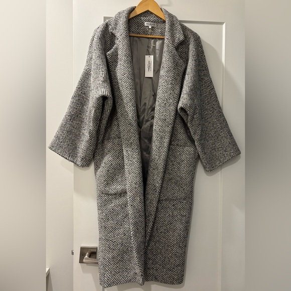 Horses Atelier Jackets & Blazers - Horses Atelier Alchemical Coat in Grey Herringbone